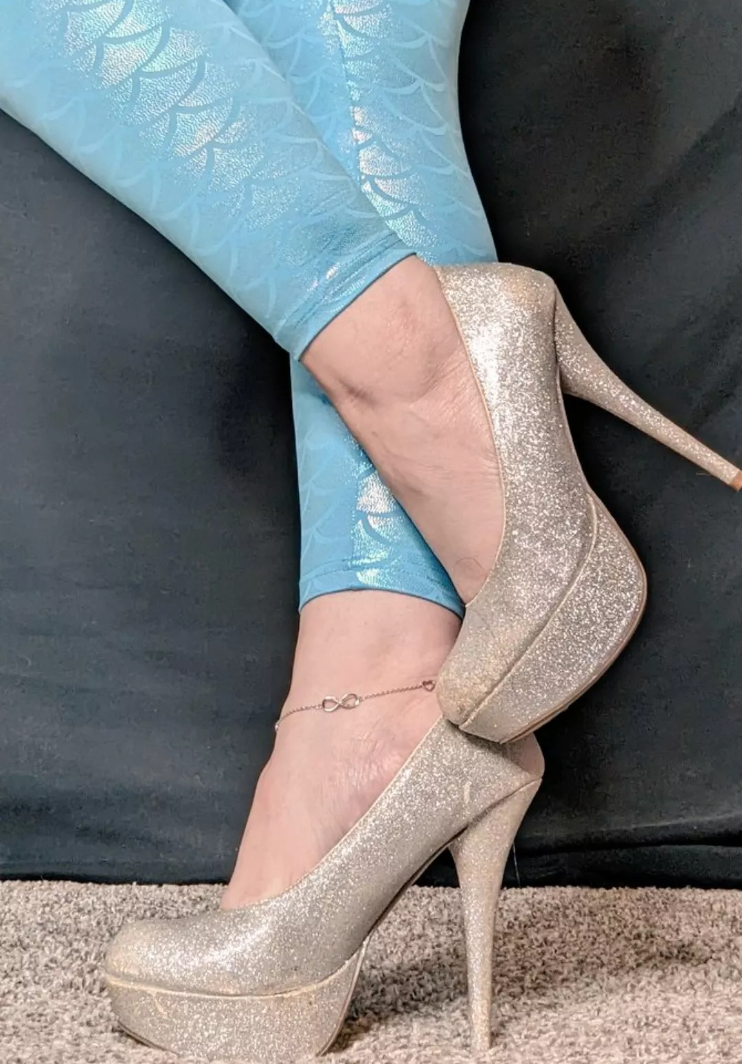 Wearing my favorite most loved heels 