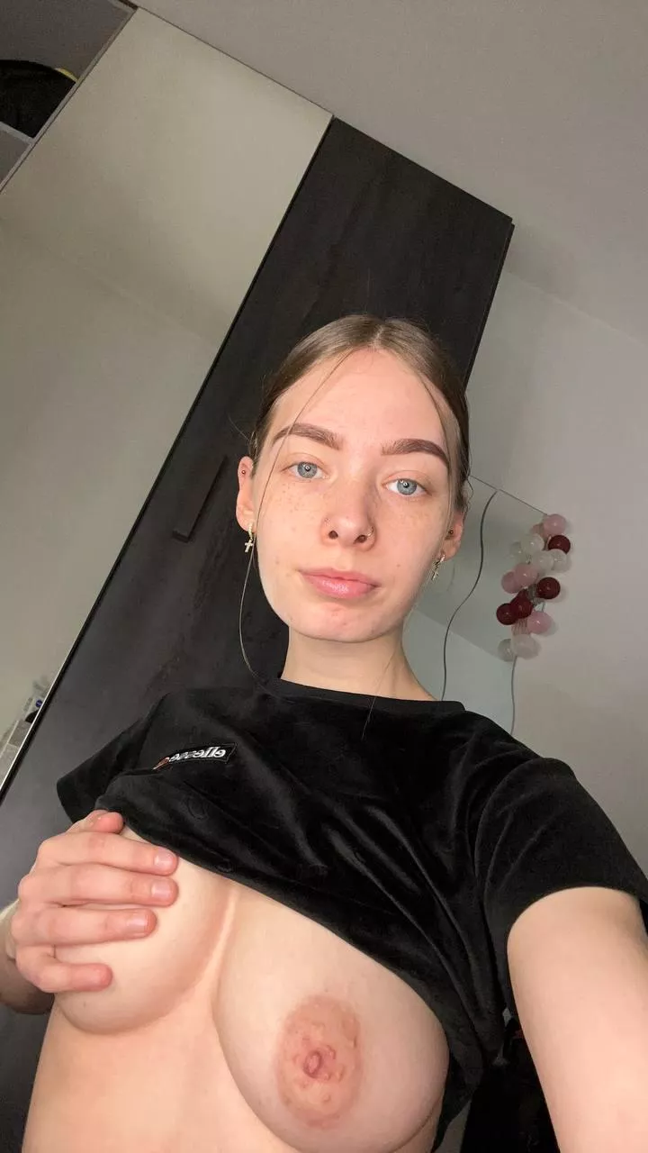 What was your first thought when you saw my boobs