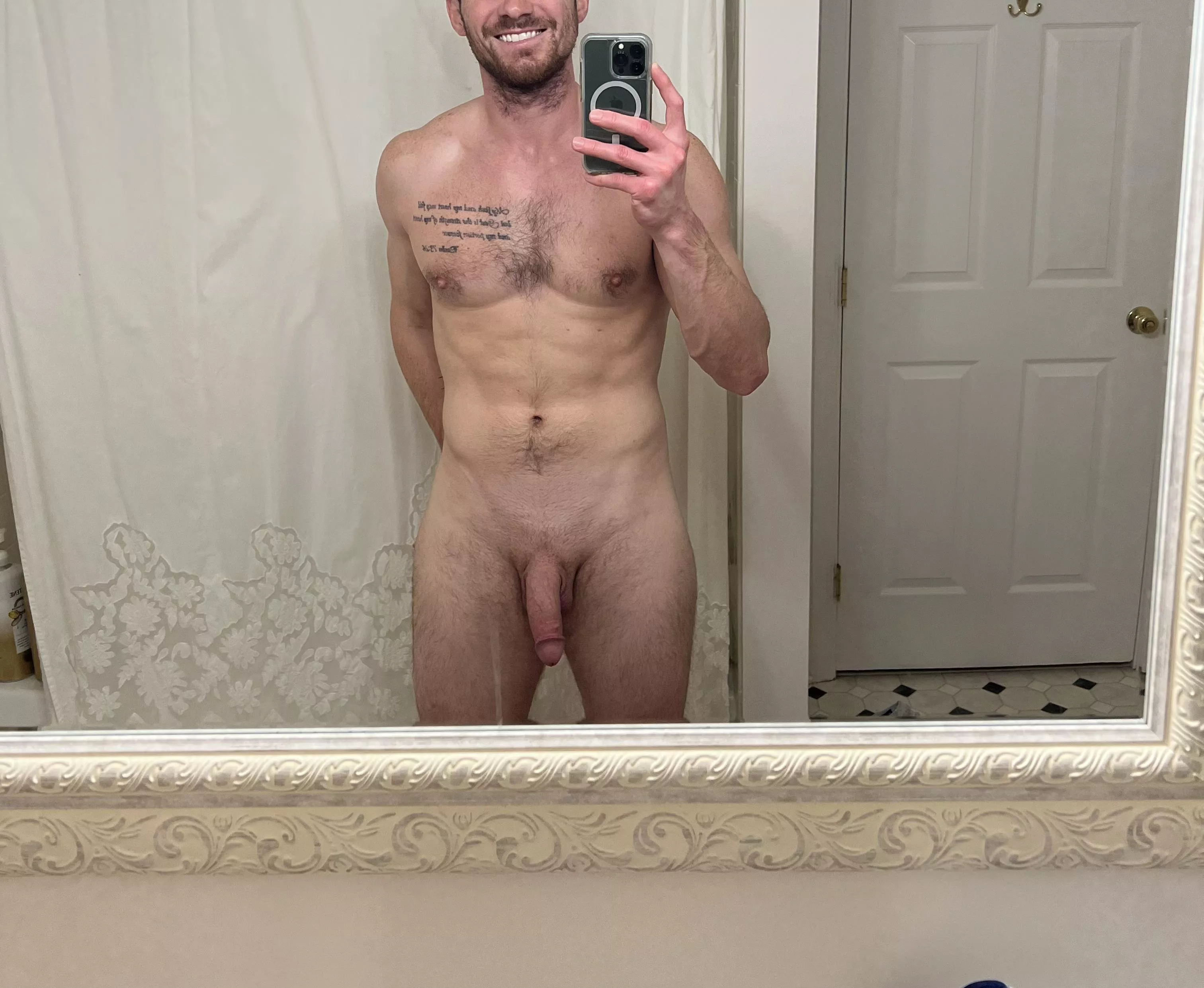 What would you say to a shower with me?