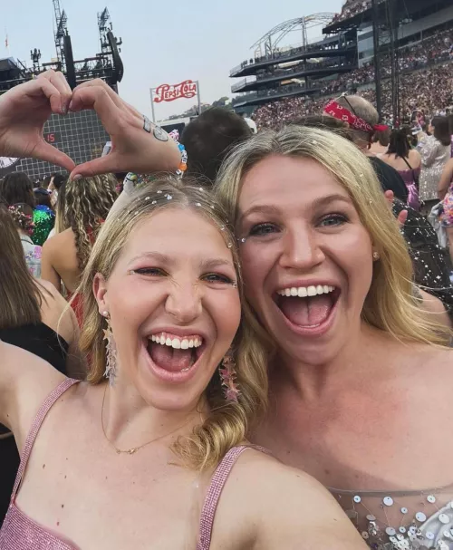 Which sister you taking? [2]