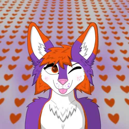 *Winks cutely* (made by me)