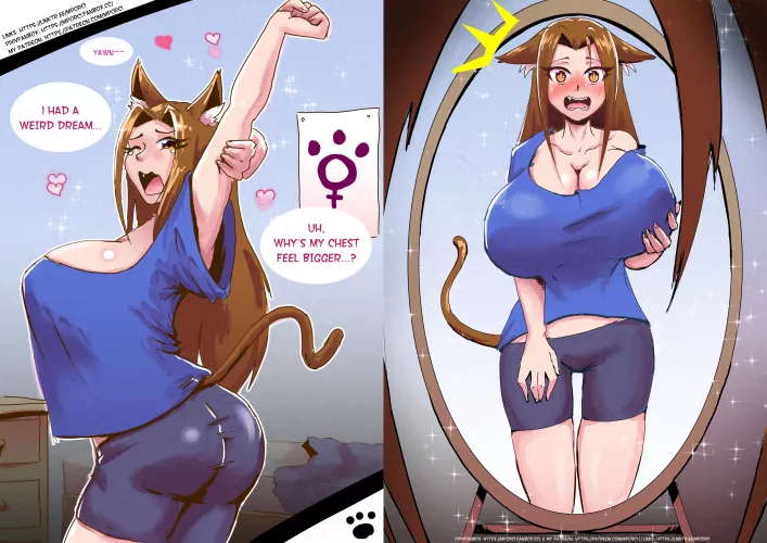 Woke up as a catgirl (By mporci)