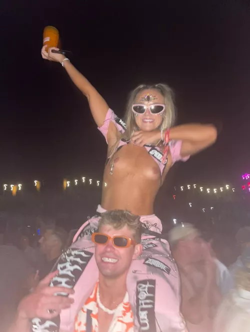 would you let me on your shoulders in the mosh ? 