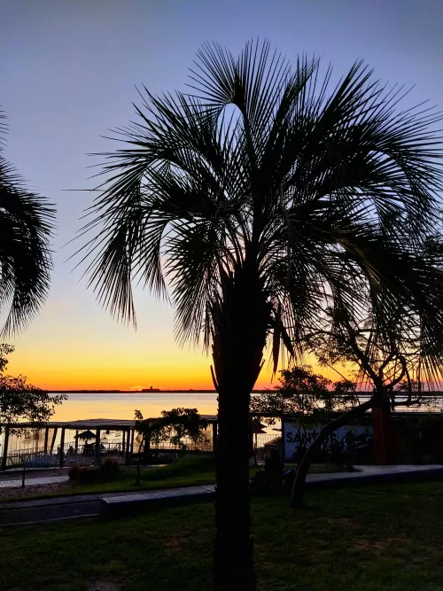 A MAGICAL SUNSET, THE BEACH IS EVERYTHING!
