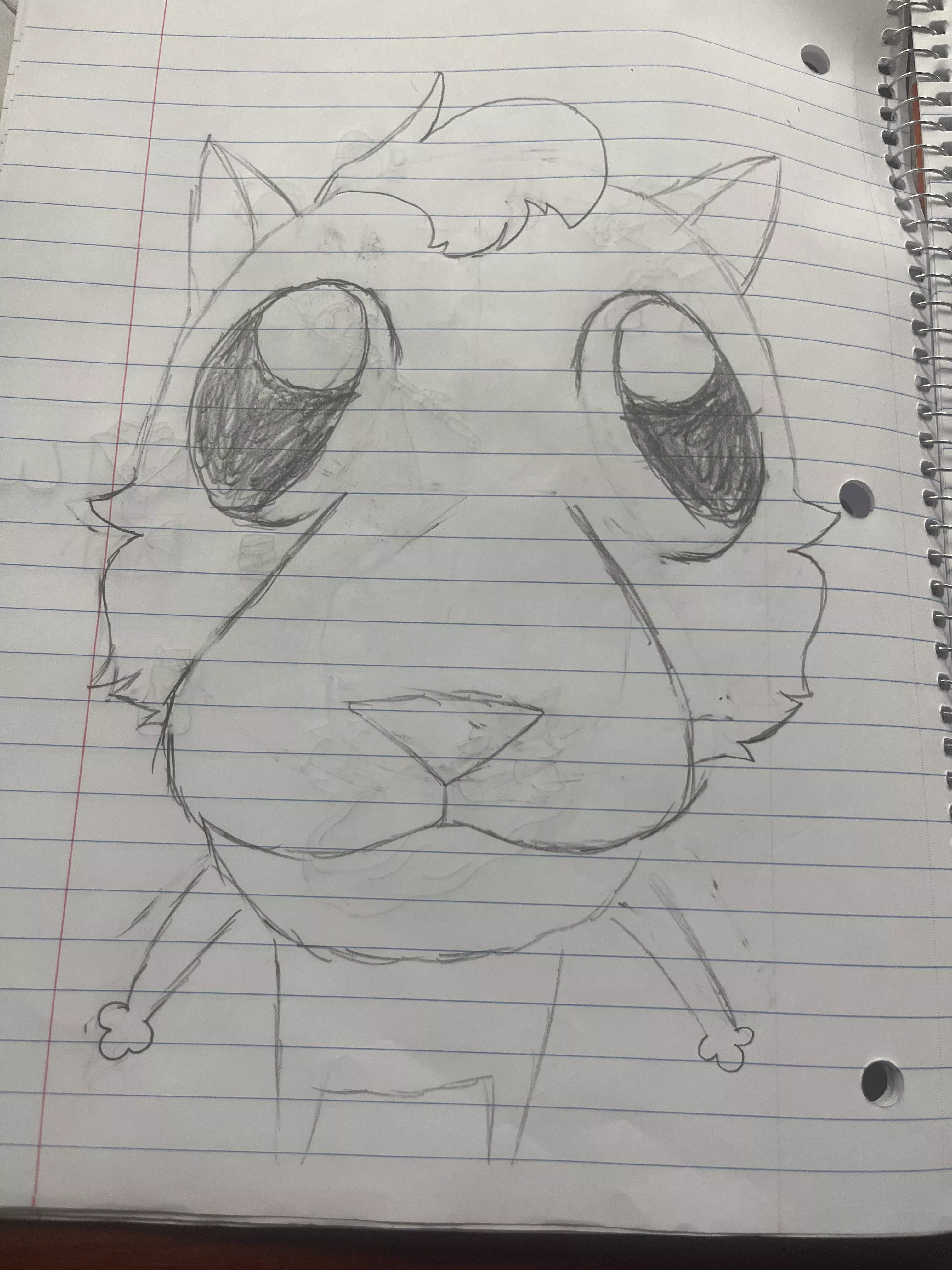 A silly little guy (sketch by me)