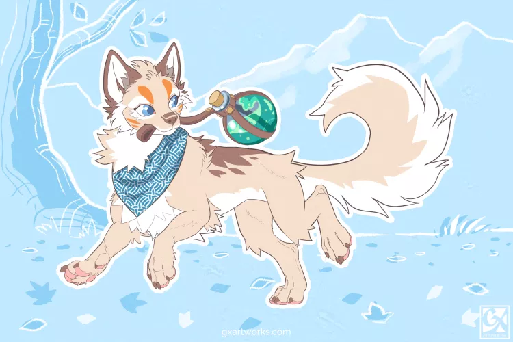 Adoptable feral auction. Rules in comments. Art by me.