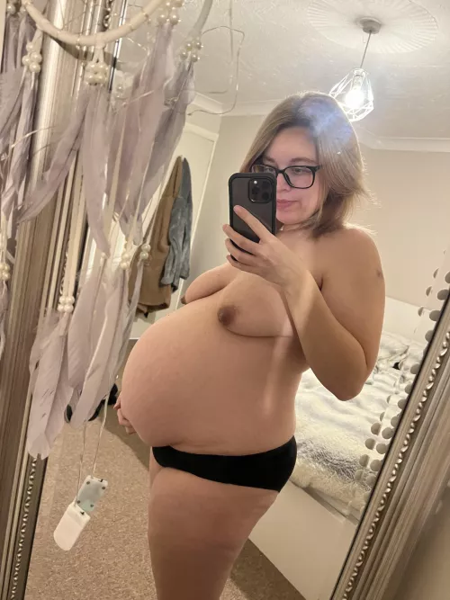 Almost at the end of my third pregnancy 