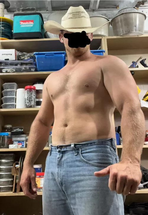 Any of you ladies want to save a horse and ride a cowboy? (M)