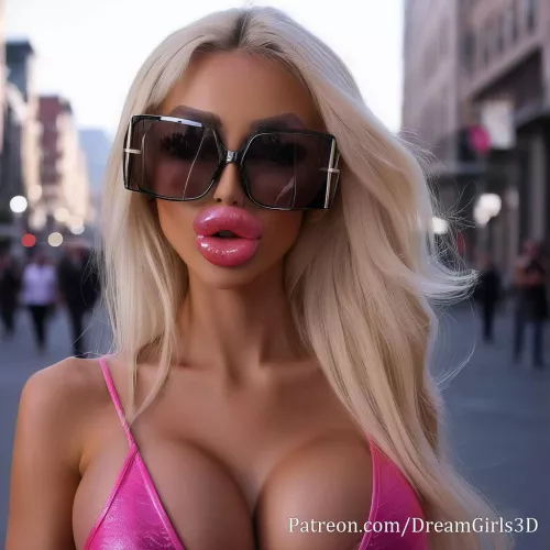 Blonde ambition: Bimbo vibes on full display