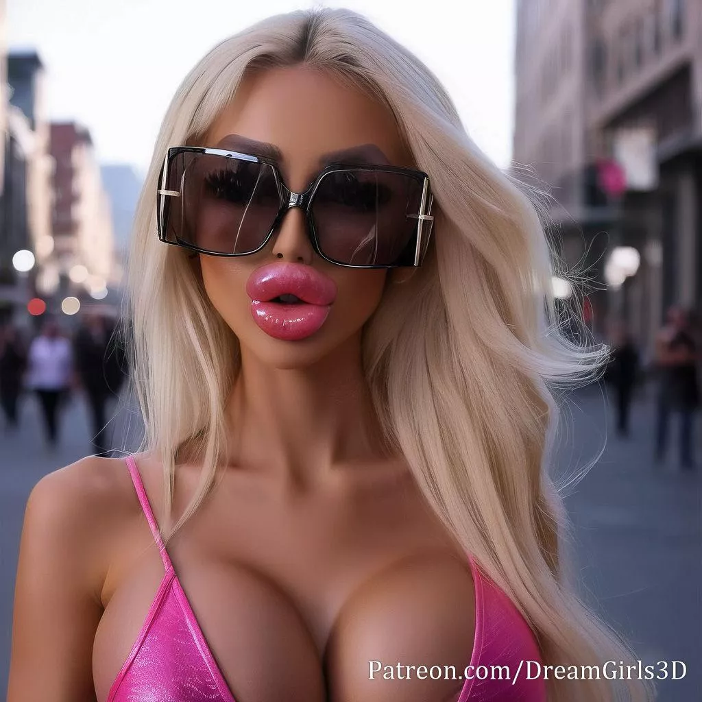 Blonde ambition: Bimbo vibes on full display