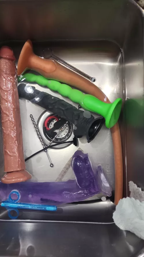 Bored time to clean and prep