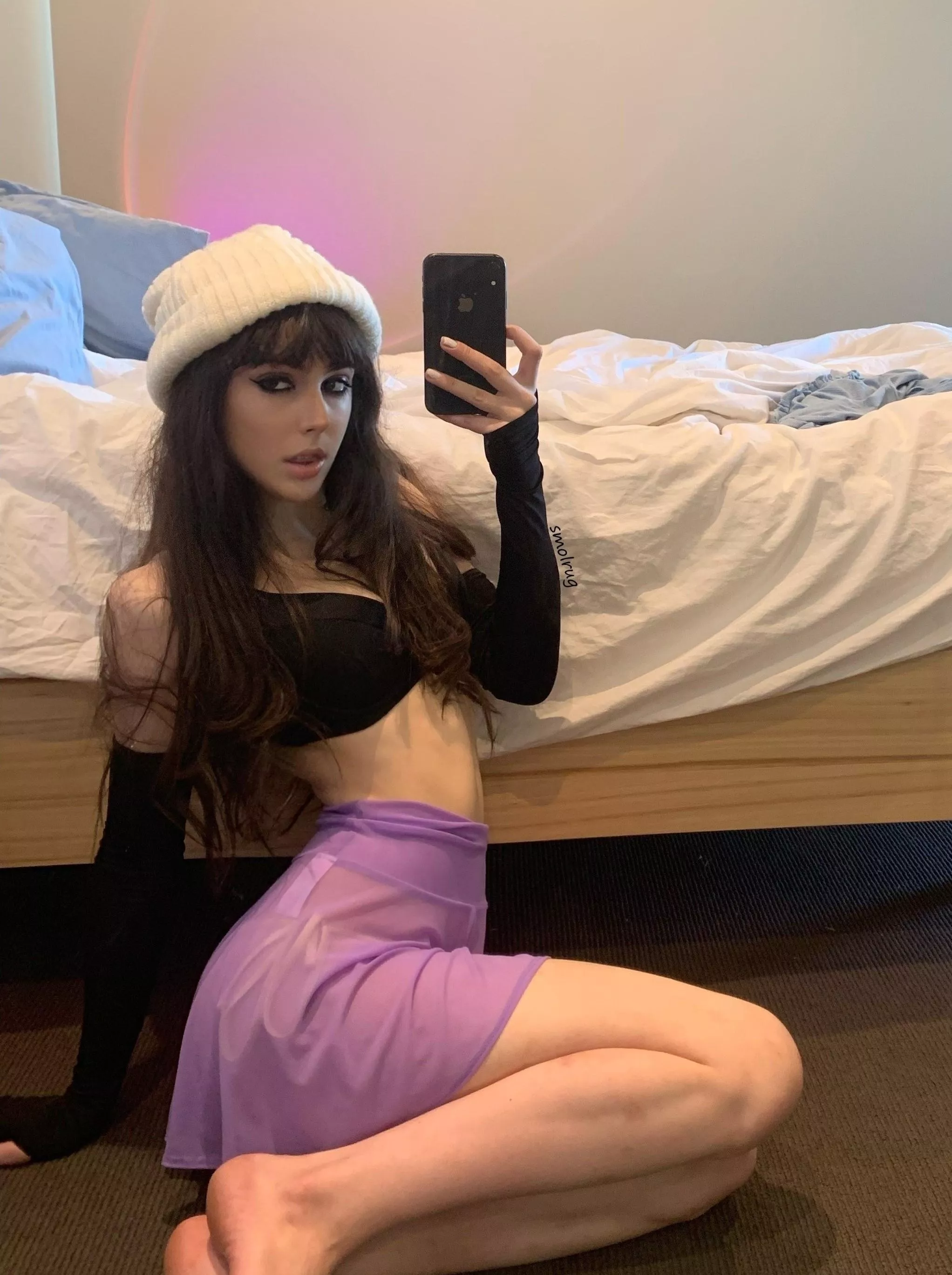 do you like smol girls in beanies