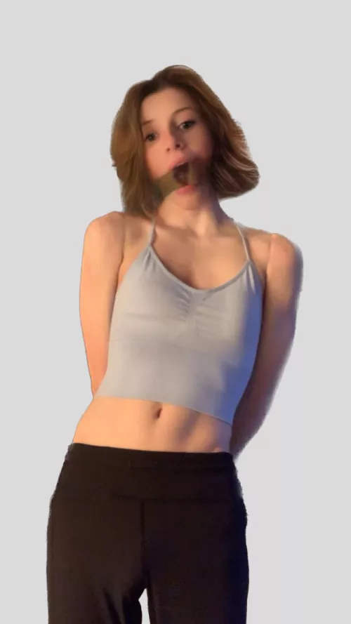 Femboy Ring Gagged (OC)