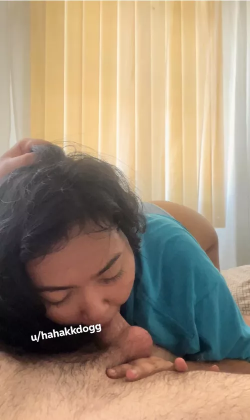 filipina mouth and a big white european cock 