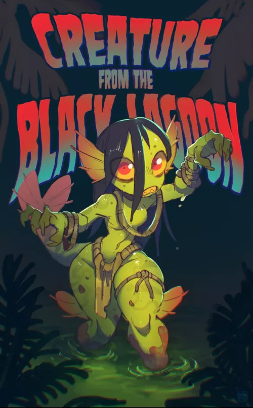 Gob fron the black lagoon by @ForestTheRotten