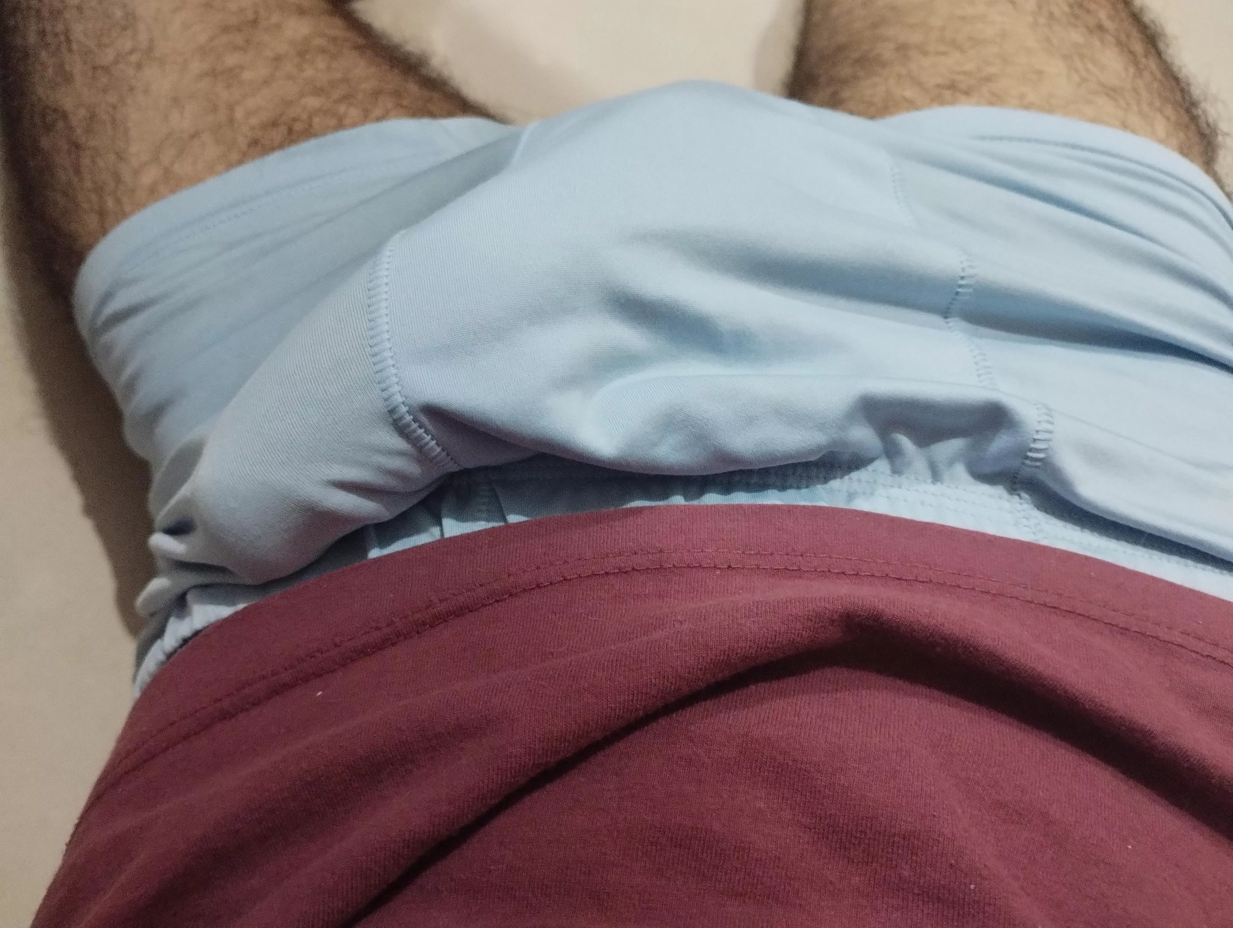 Goin' soft blue this time