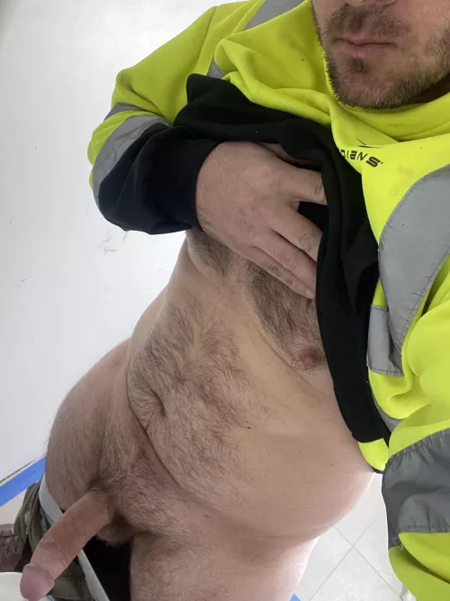 Hard at work literally