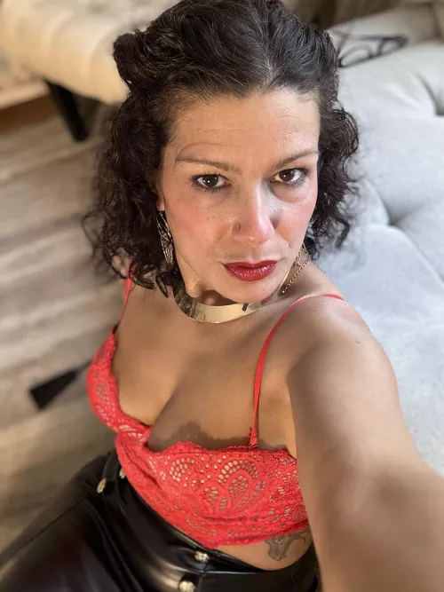 Hubby is a fan of latex and loves to bend me over while I’m wearing it.