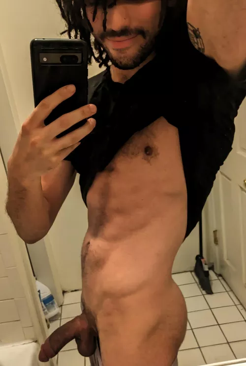 I felt like I was glowing this morning. 