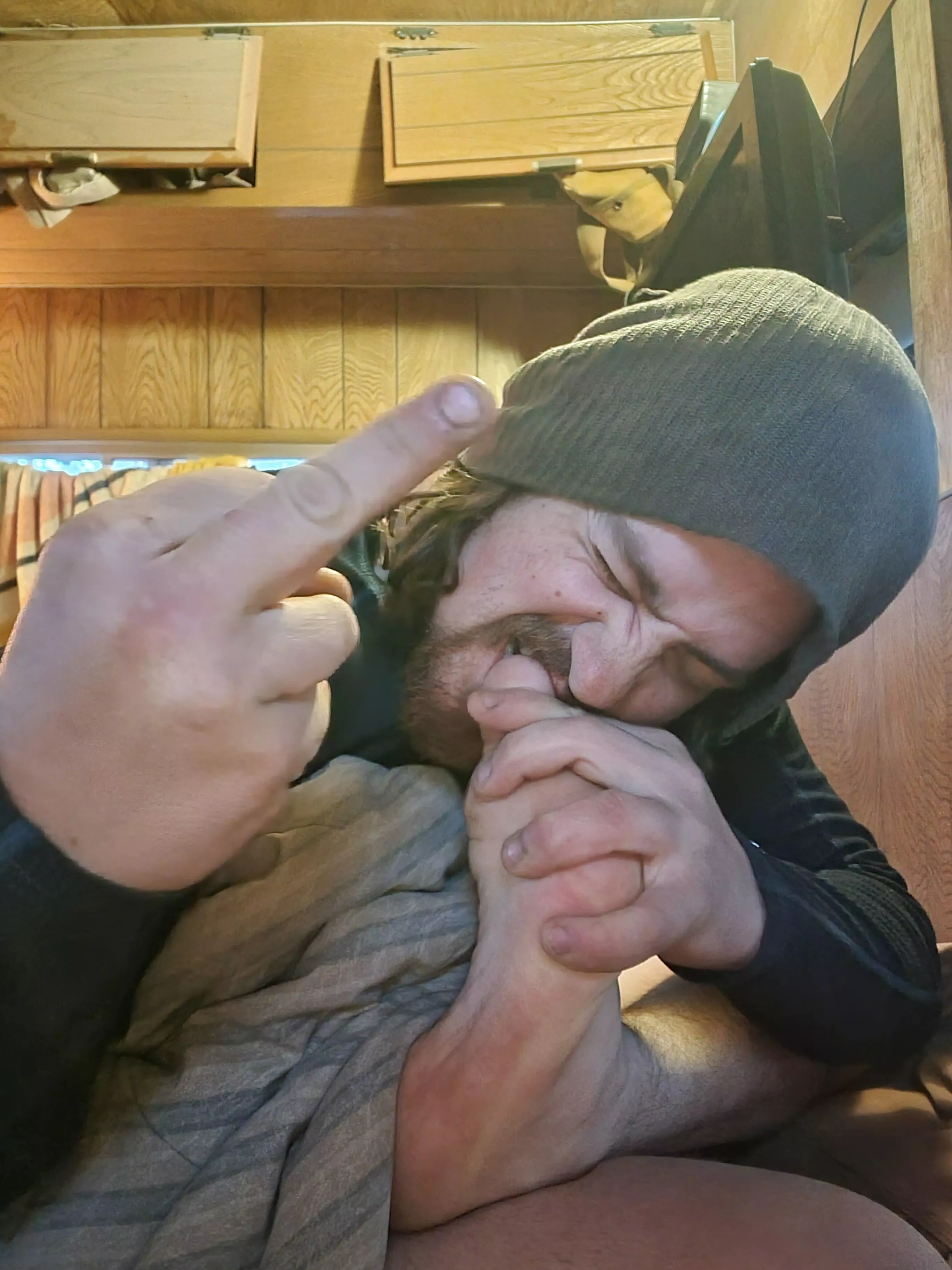 I got a lot of hate here for mentioning I bite my toenails. This is for the people who have a problem with it