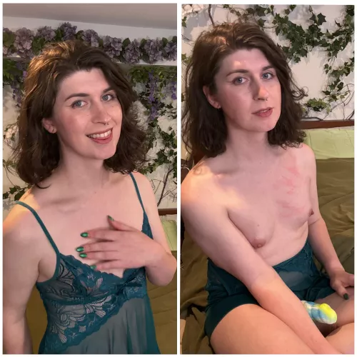 I may be a fem bottom but I can still use my new toy on you, right? 😘