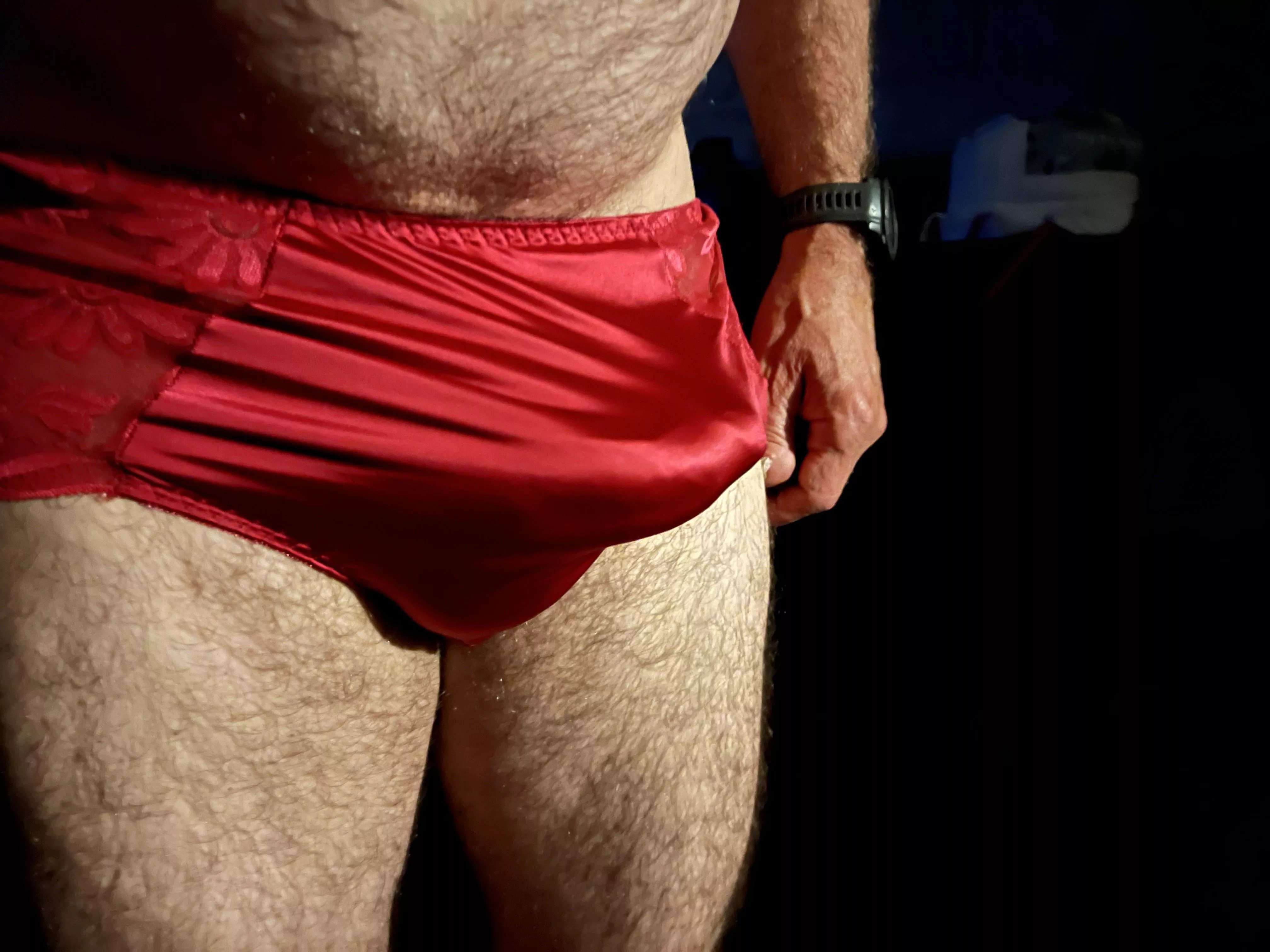 I put on a pair of wife’s panties and this happened