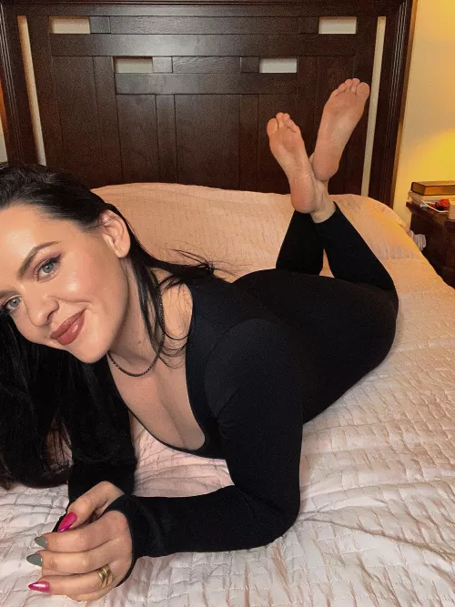 I wish you were here to lick my soles for me