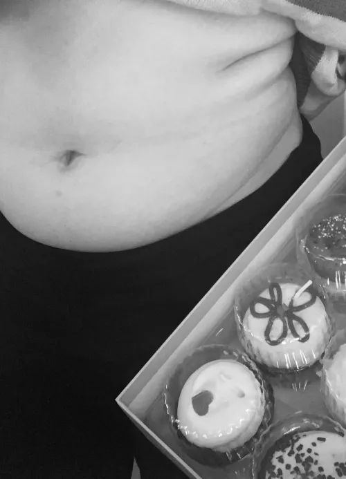 I’ll eat one cupcake for every message I get..