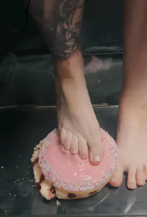 Little bit of food play