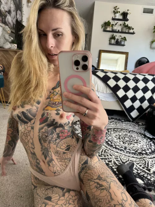 Little blonde slut needing attention 