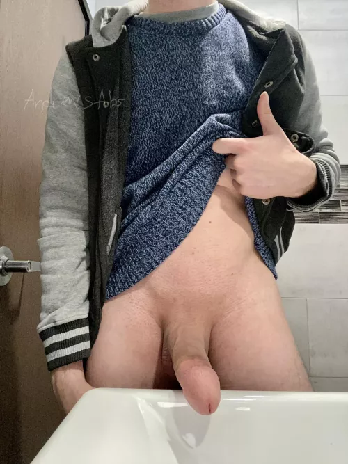 My dick’s heavy can you hold it