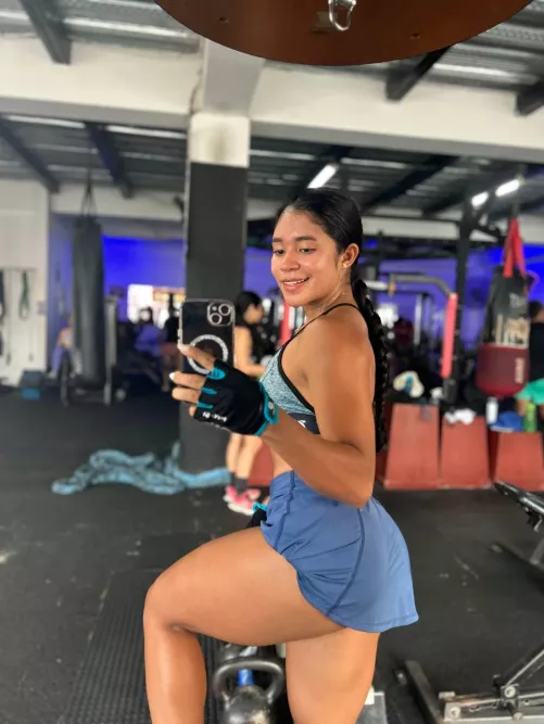 My legs are way too sweaty today