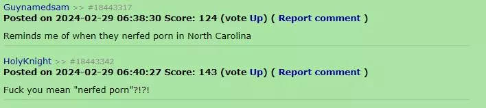 Nerfed Porn