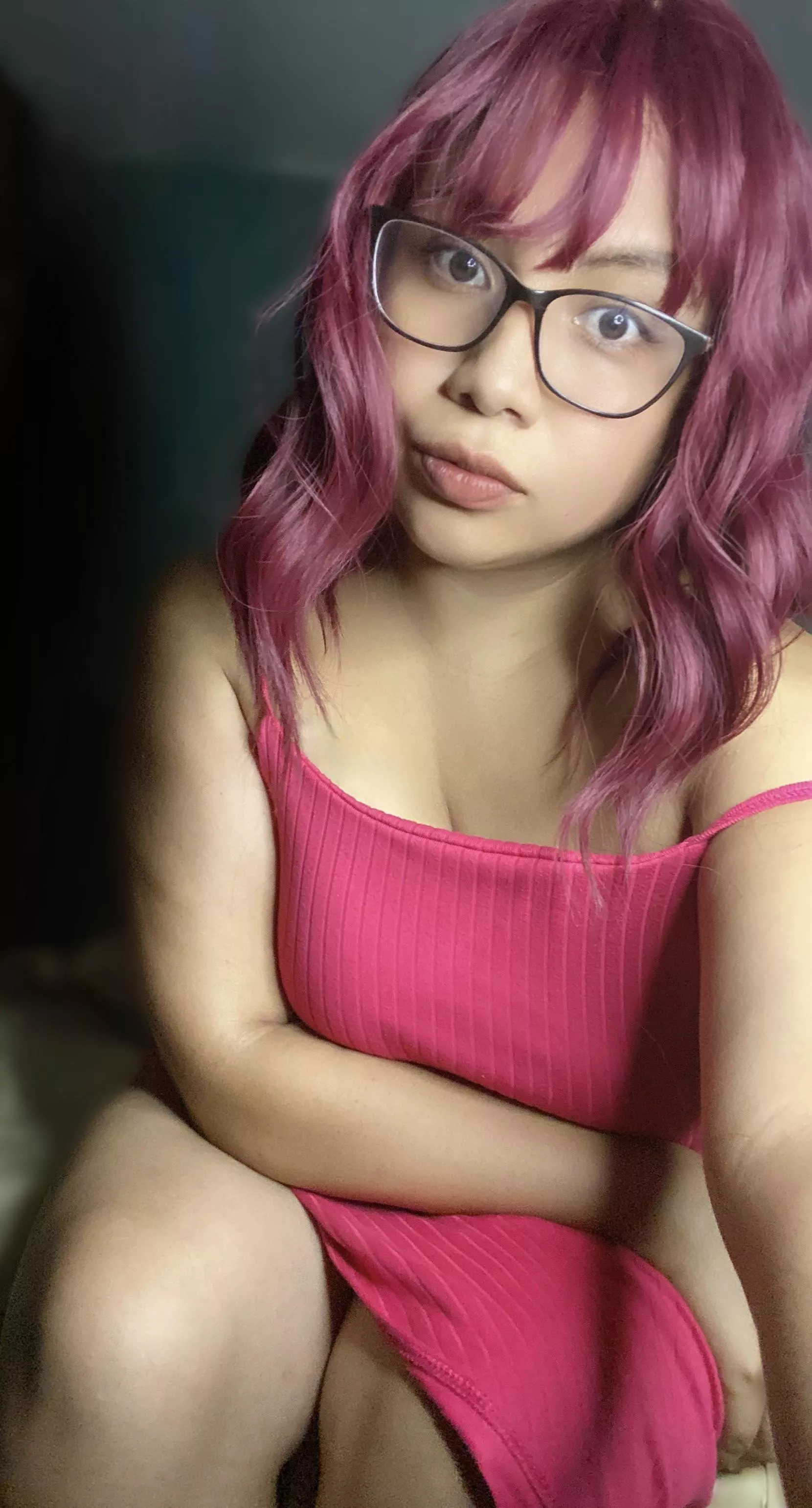 New pink dress (f) 