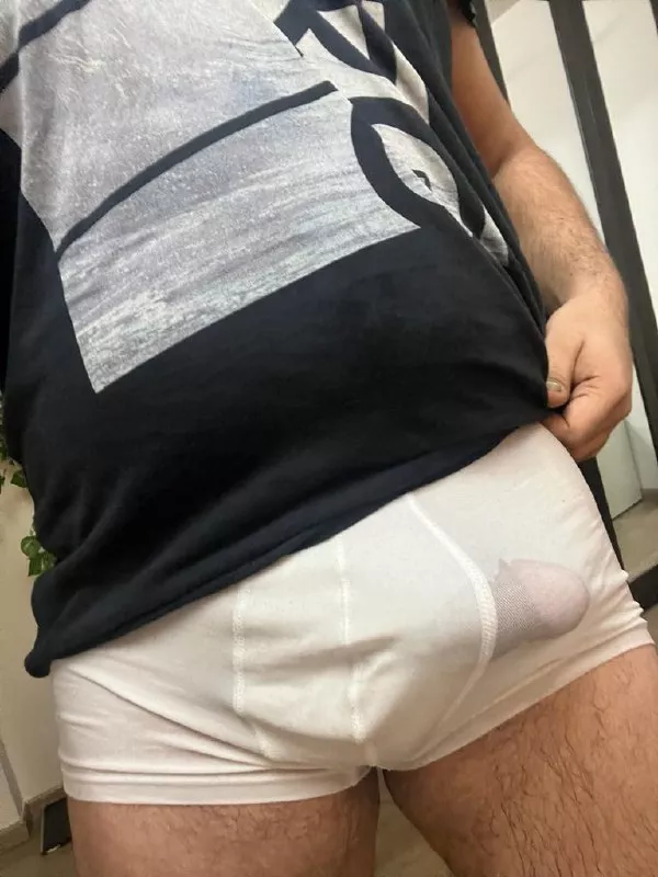 Oops..accidentally wore a wet underwear