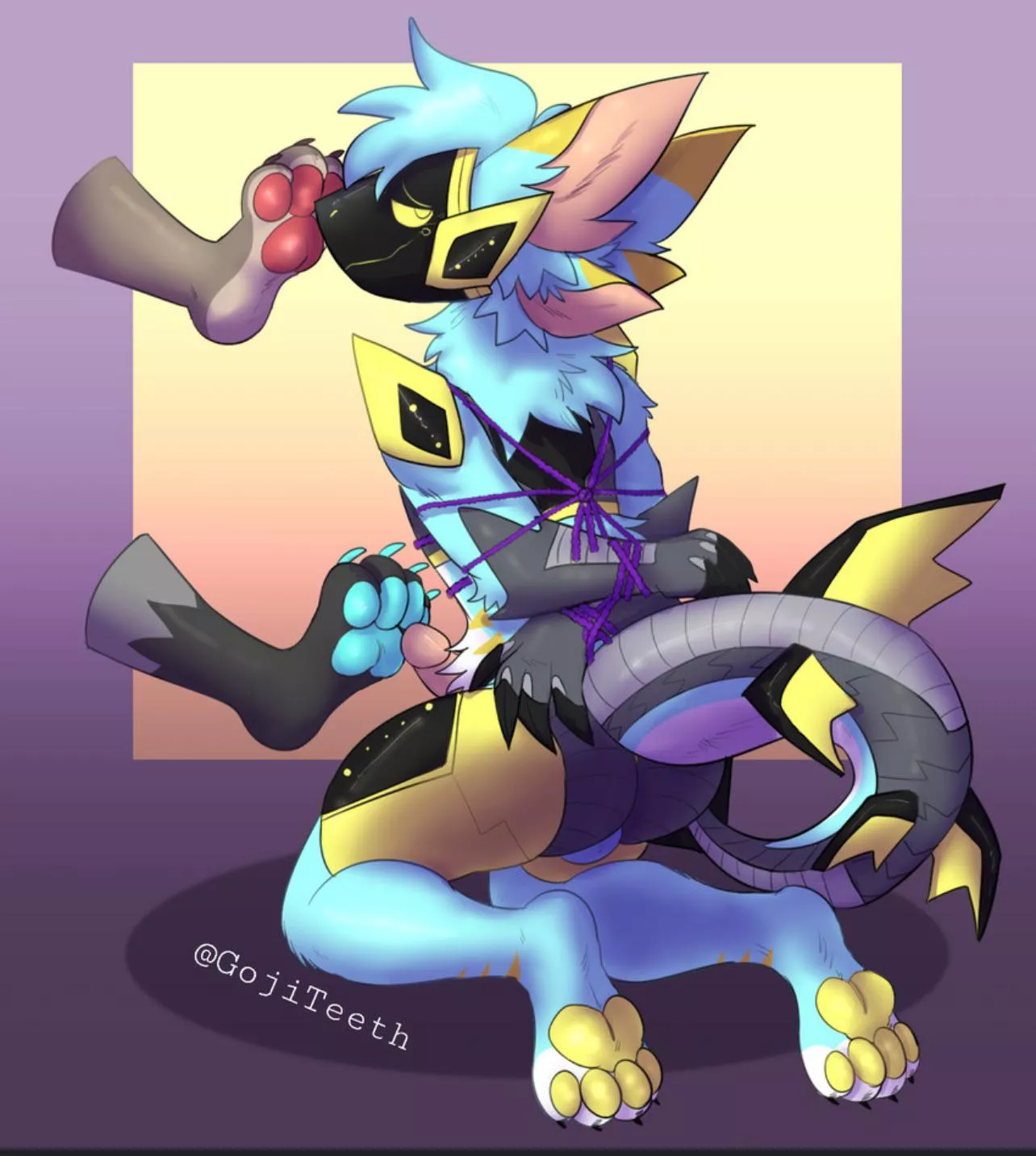 Proto paws are best paws M(Art by GojiTeeth)