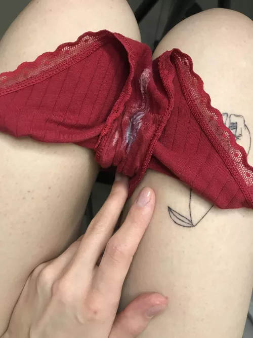 put your face down on my panties and take a deep breath