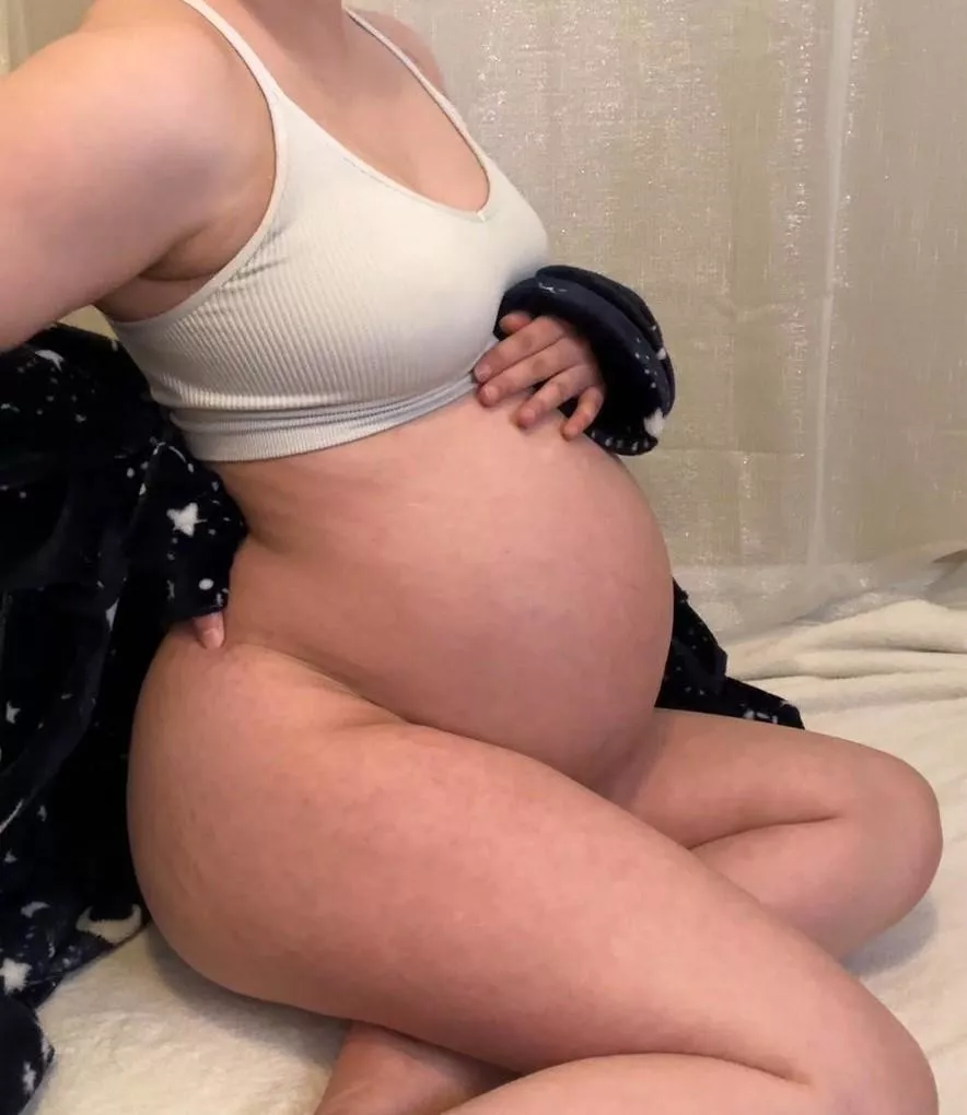 round and ready to pop