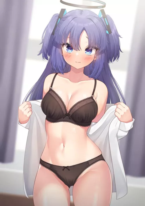 Sexy and cute angel waifu