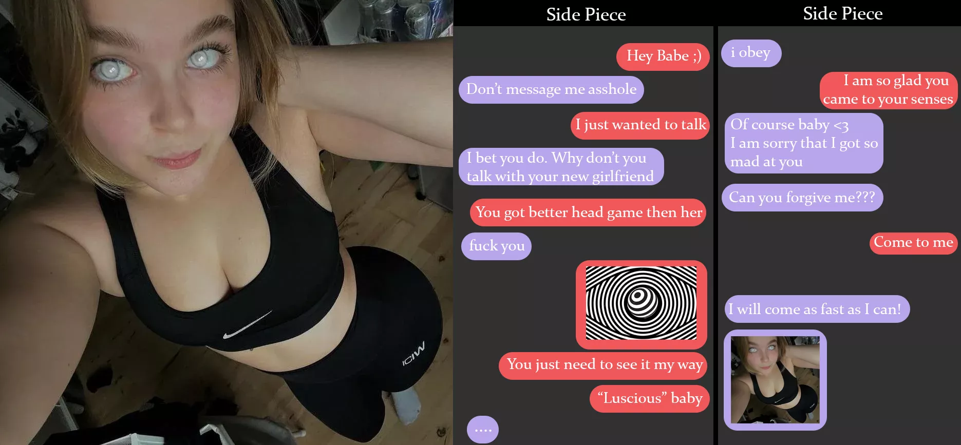 Sides pieces and back-ups