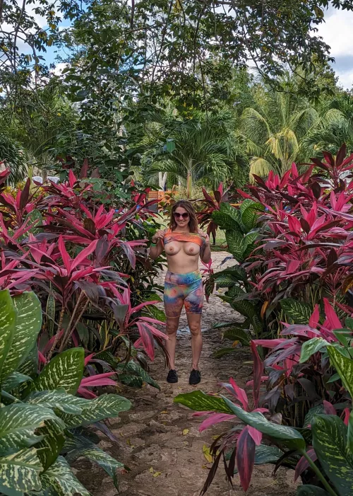 Snuck away from our tour group to give him a different kind of show