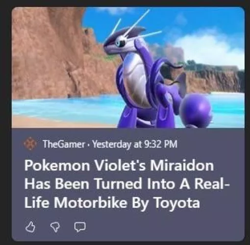 So, they are making a rideable Miraidon....