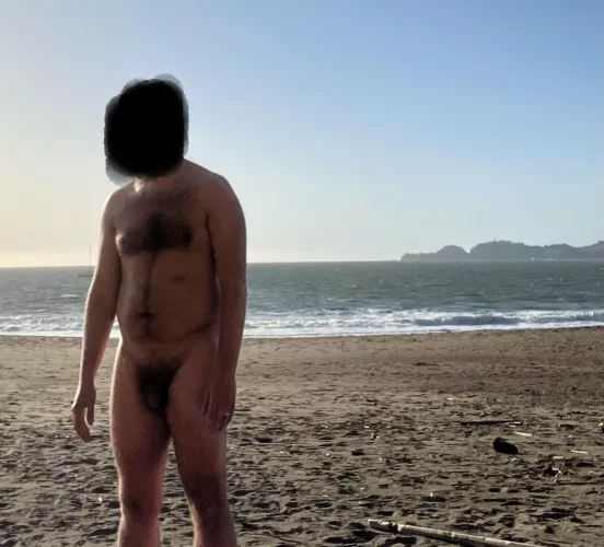 Surprise visit to the beach!