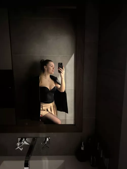 the best tclothes woman can wear is a mini skirt