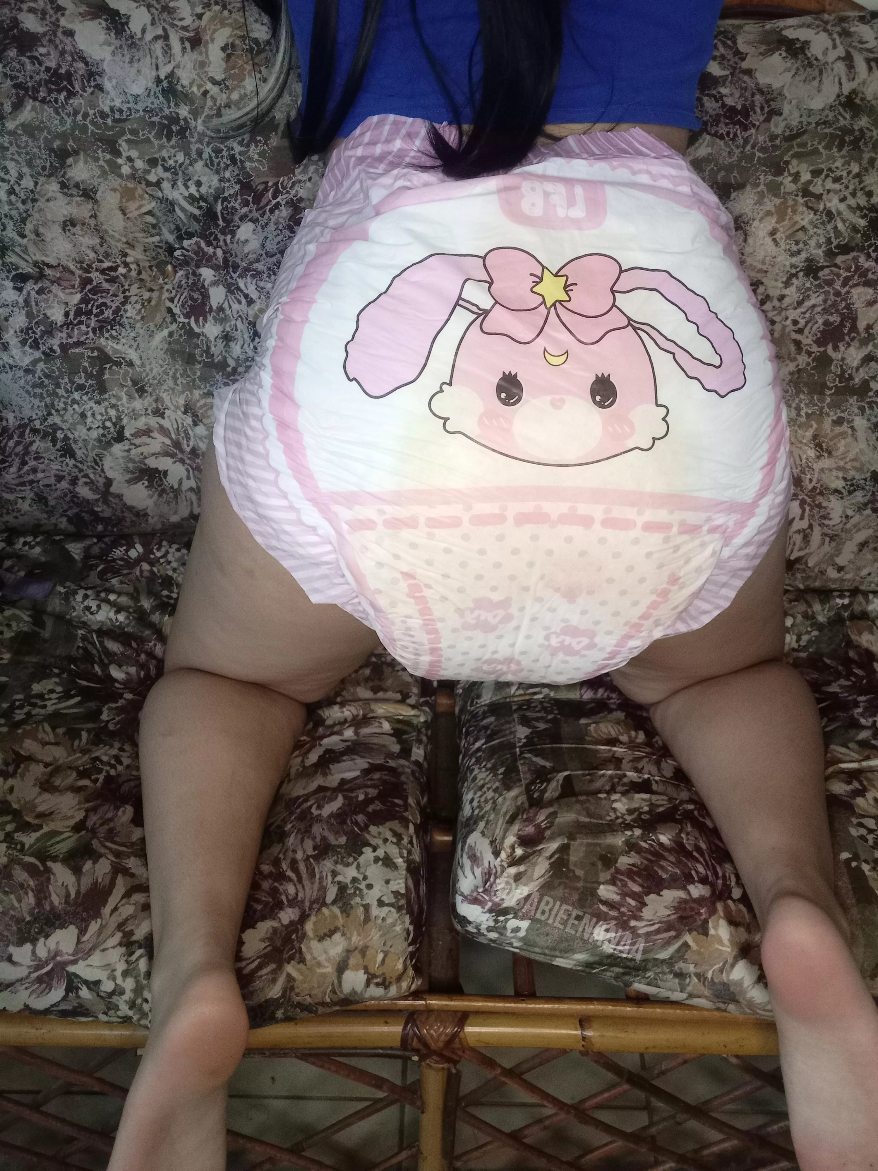 The good news is that he was wearing a diaper