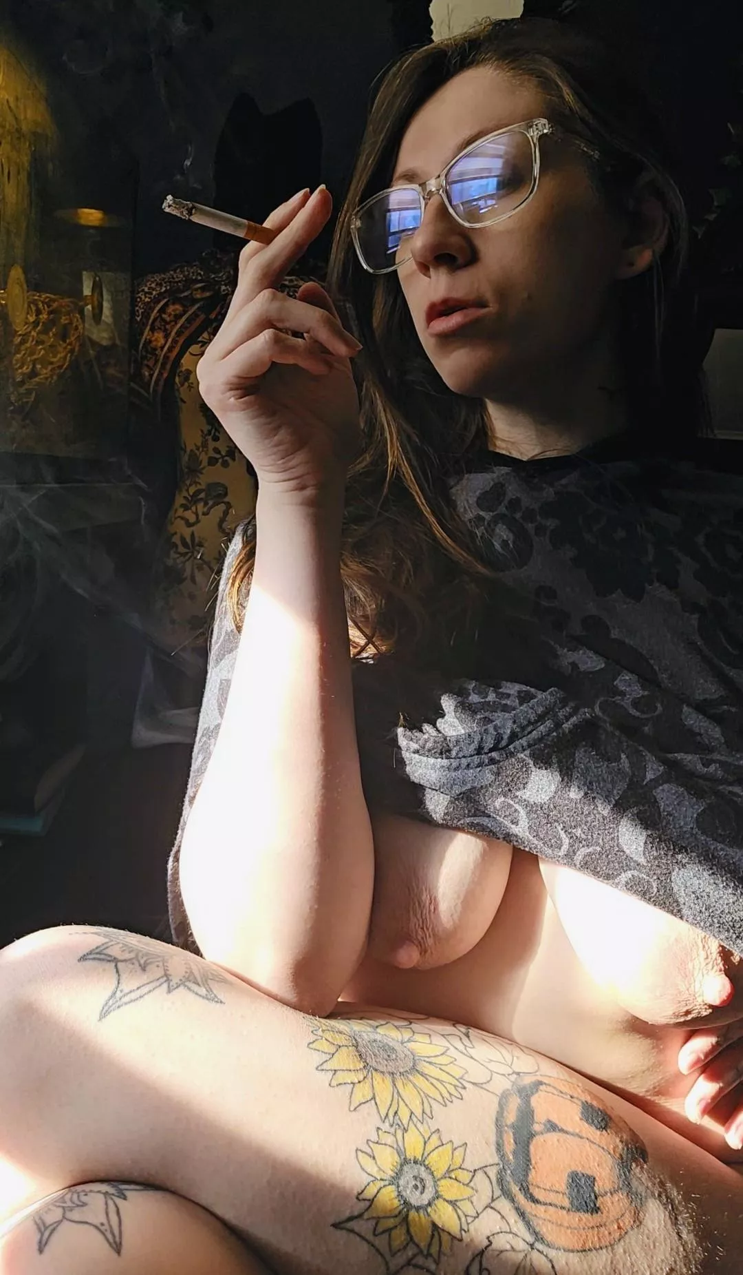 The way the sun hits 