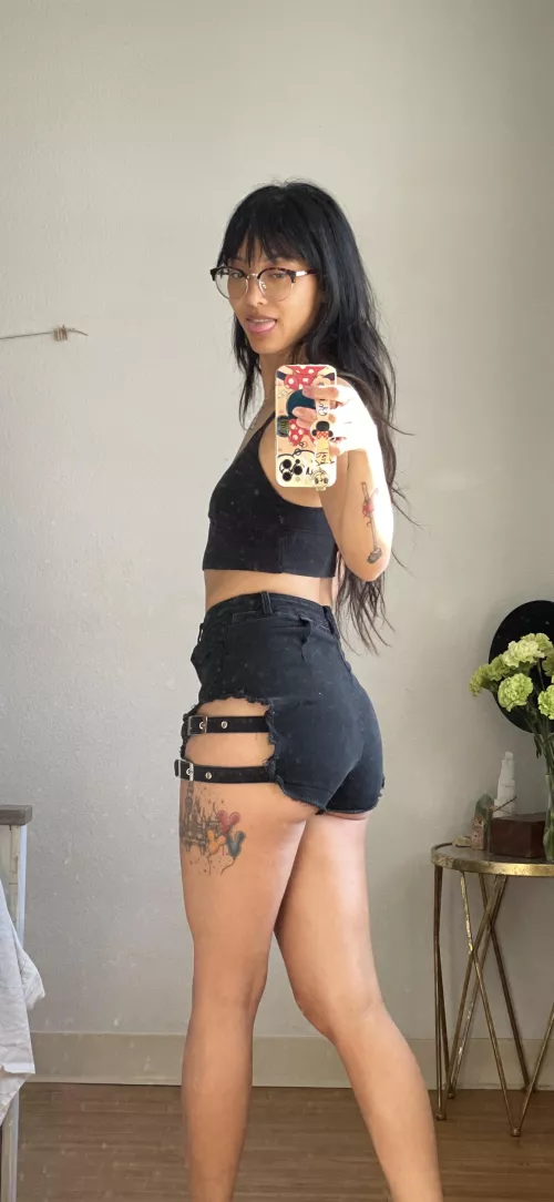 These shorts are so fun to wear out