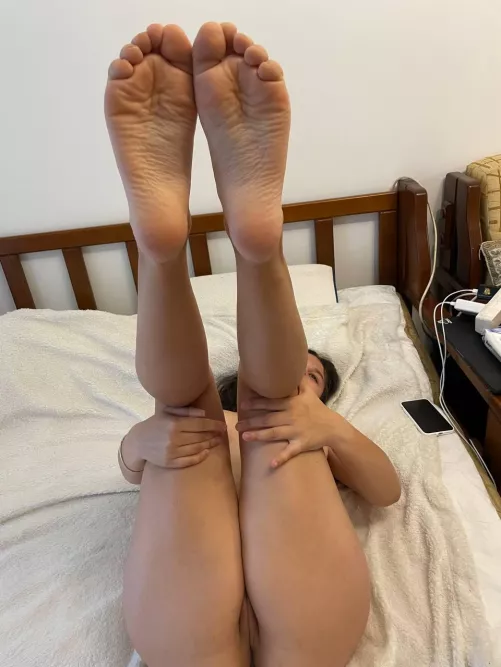 They'd look better wrapped around you.