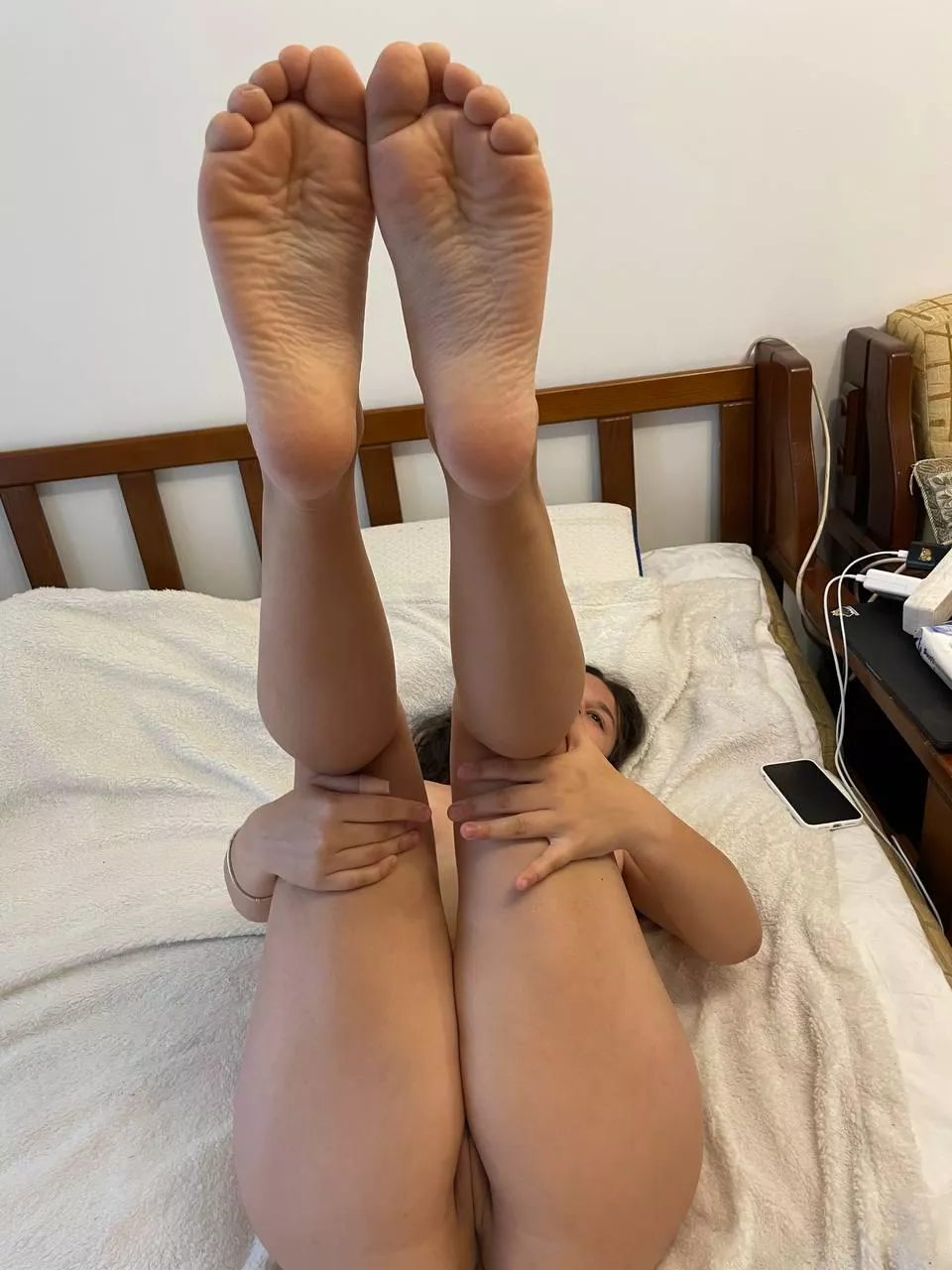 They'd look better wrapped around you.