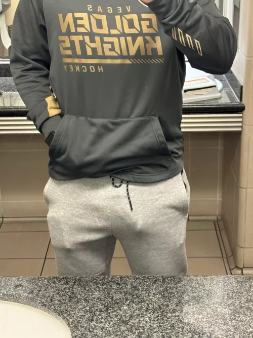 Think anyone noticed at the airport?